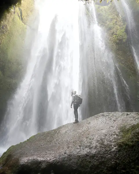 Gljúfrabúi Waterfall