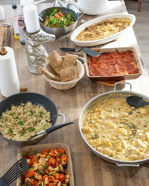 Lunch at the Horse Farm