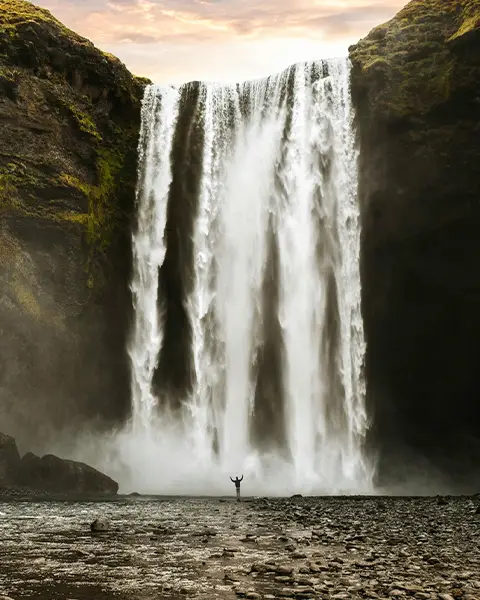 Skógafoss Waterfall
